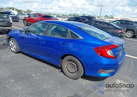 2018 Honda Civic Lx from USA, damaged, VIN 19XFC2F58JE040125